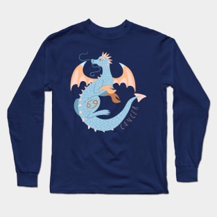 Cancer Dragon Long Sleeve T-Shirt